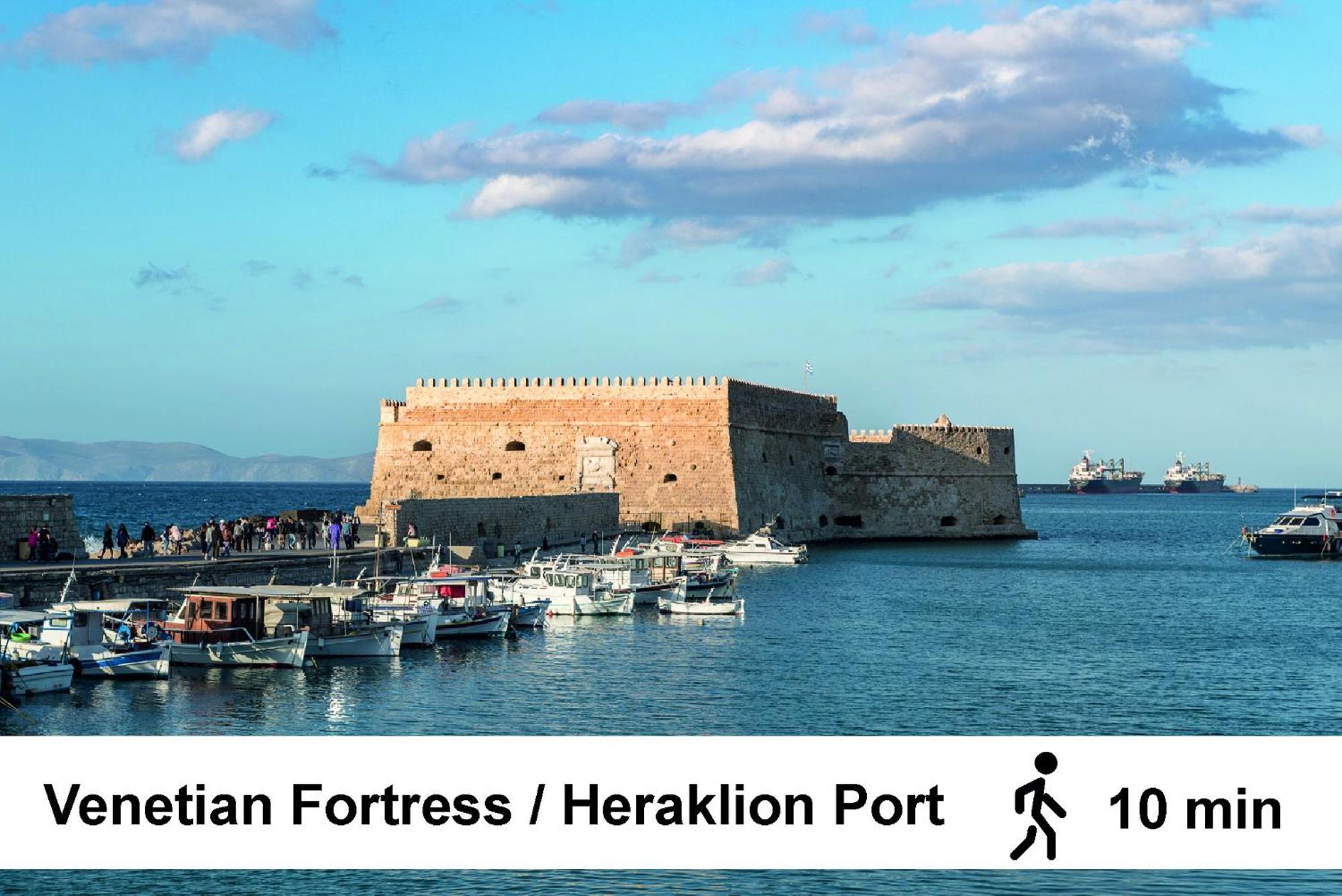 Marijoy Central Apt Heraklion Exteriör bild